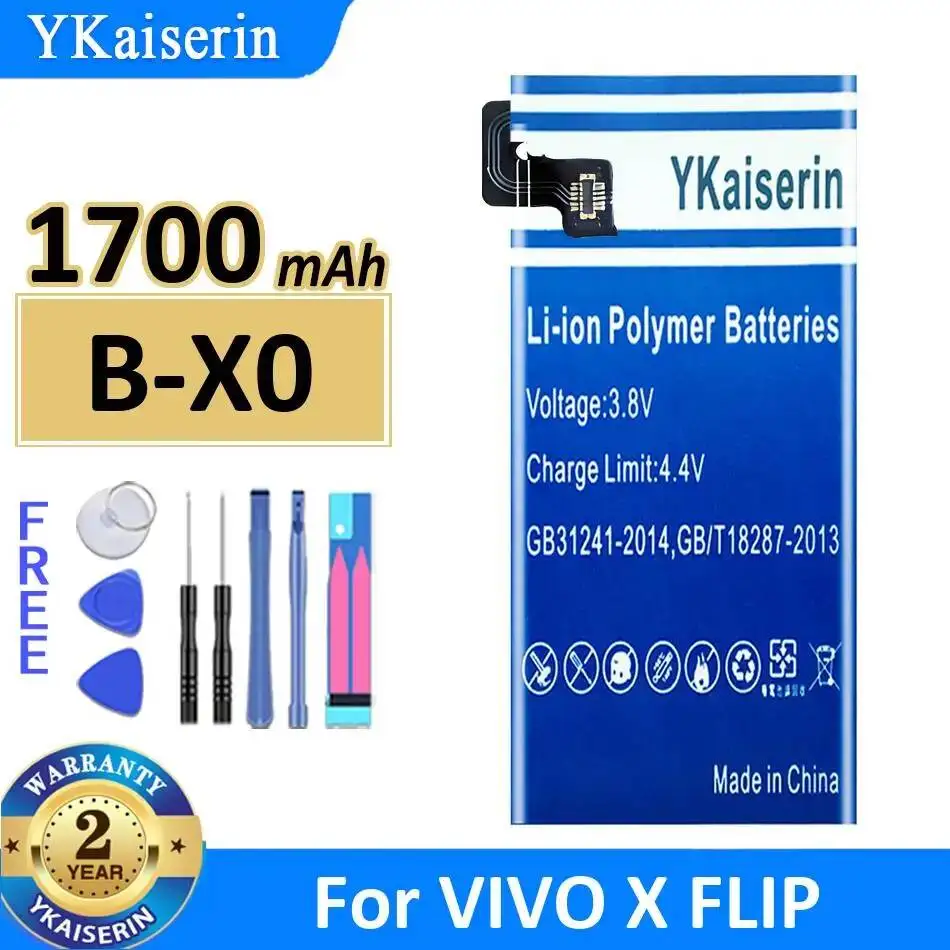

Mobile Phone Battery Premium Replacement For Vivo X Flip B-X0 Long Lasting 1700mAh