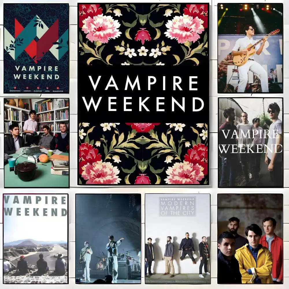 ANIME V-Vampire W-Weekend Poster Wall art print art suitable for living room bedroom bar parlor home decor gift