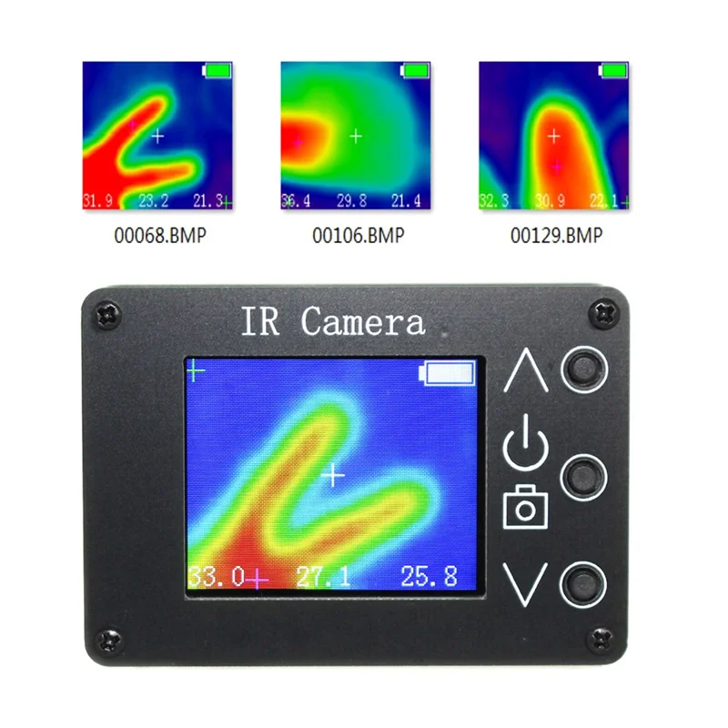 

MLX90640 Thermal Imager 1.8 Inch LCD Digital Infrared Thermal Imager DIY Thermal Imager Temperature Detection Tool