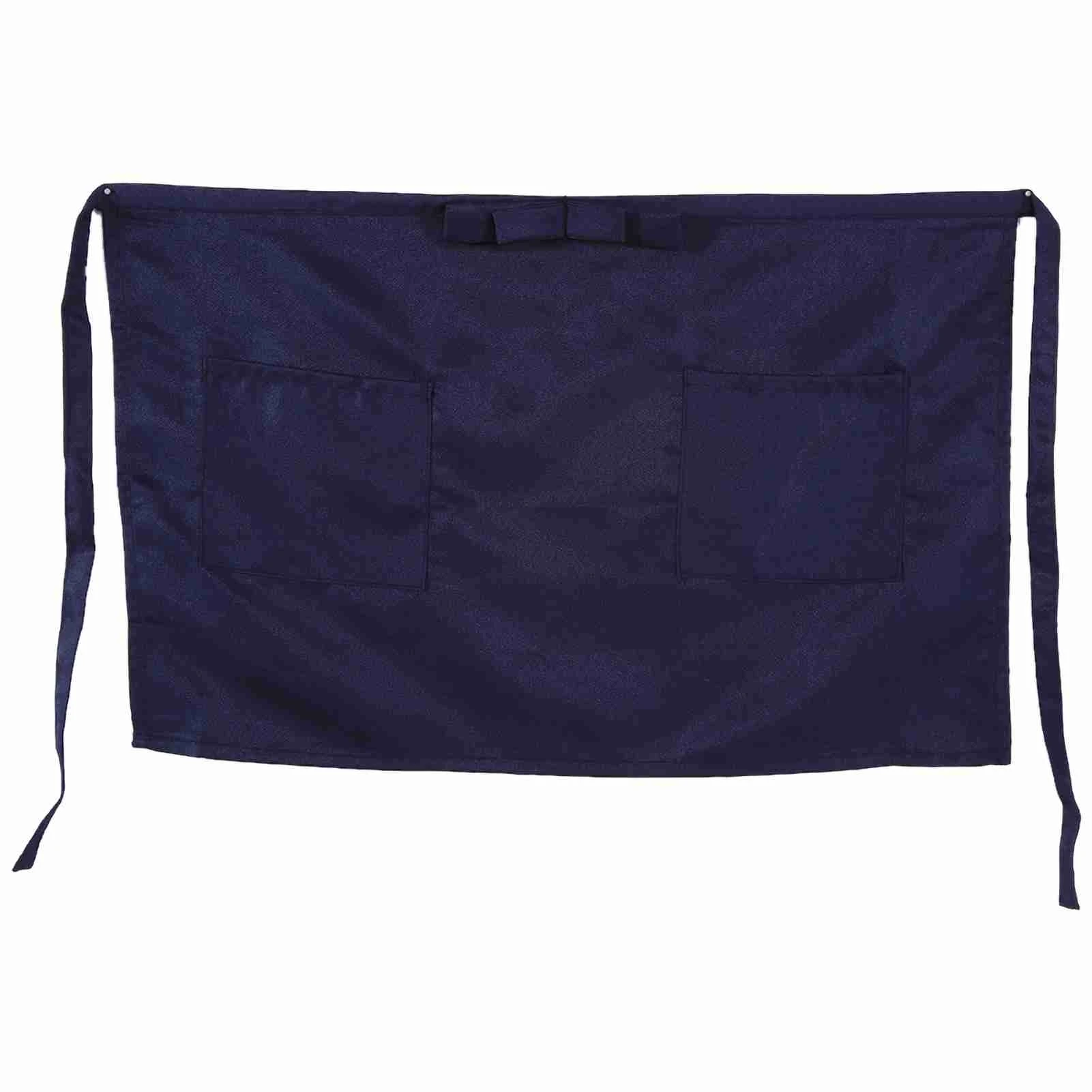 Short Half Waist Bow Apron Pocket Chef Bistro Waitress Cafe Bar Pub Waiter