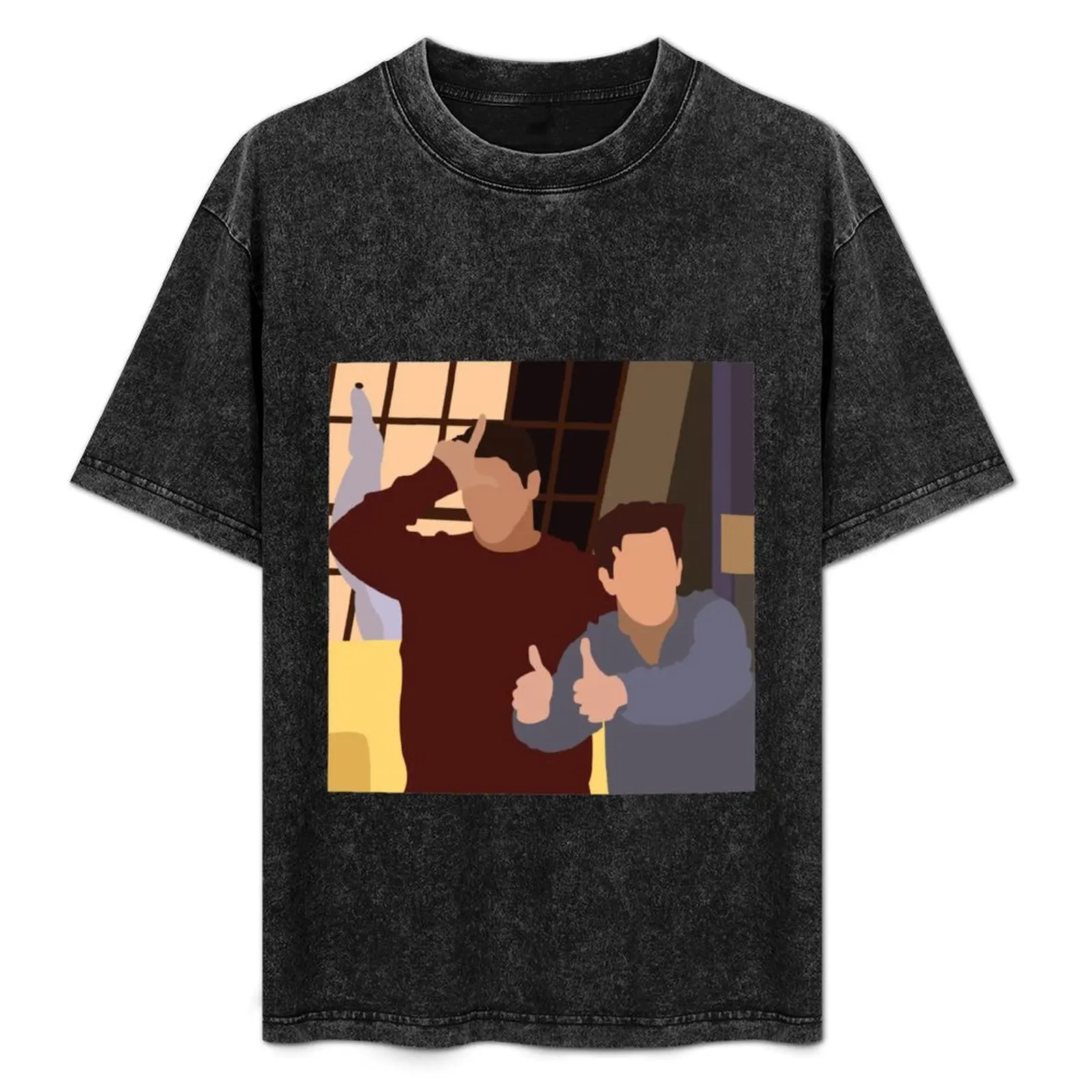 

Chandler & Joey T-Shirt Casual Everyday Wear T-Shirt