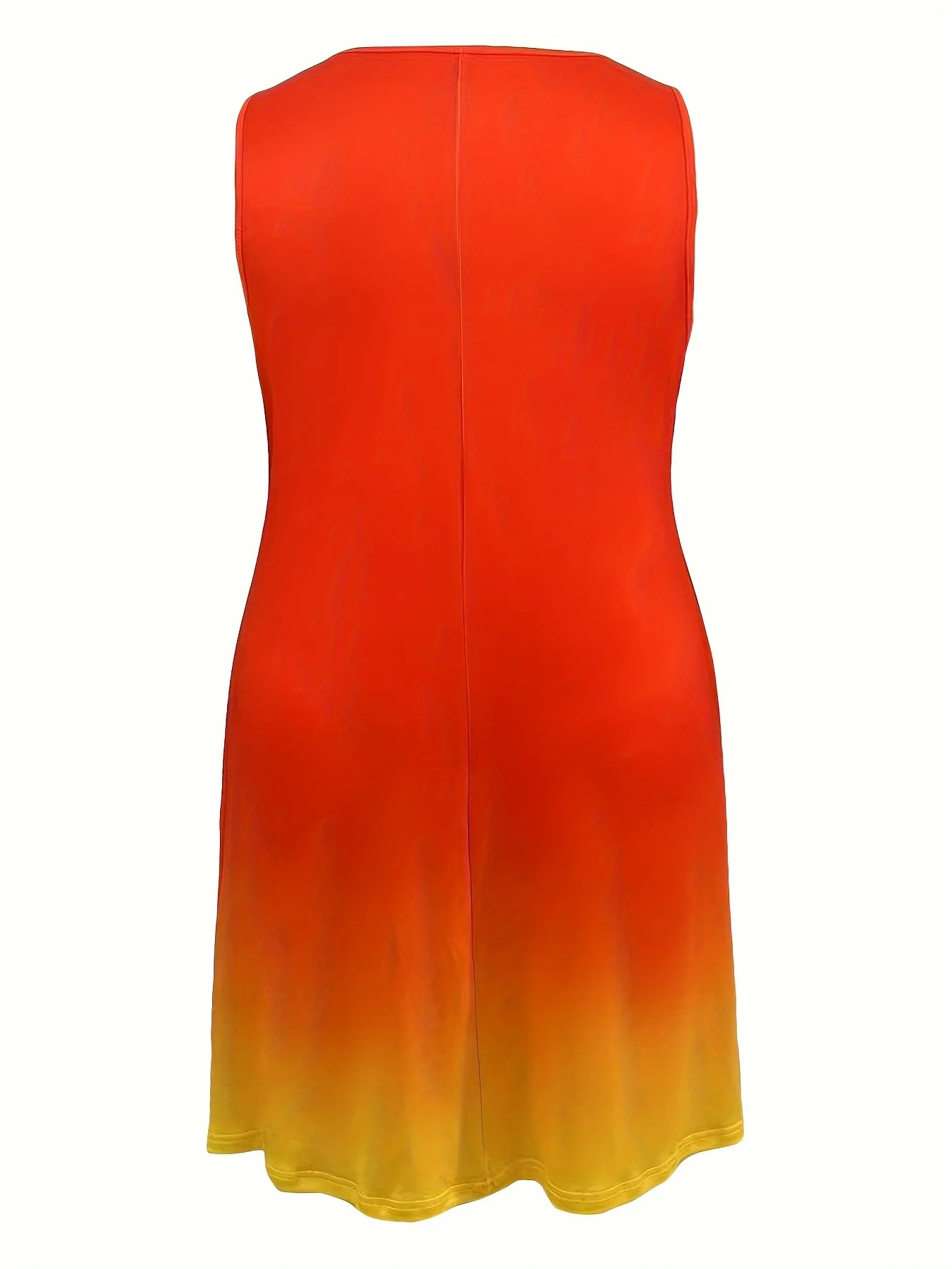 Sukienka bez rękawów z dekoltem w kształcie litery O, codzienna sukienka bez rękawów, sukienka na wakacje w Hawajach, sukienka damska, letnia moda, odzież damska w stylu Y2k