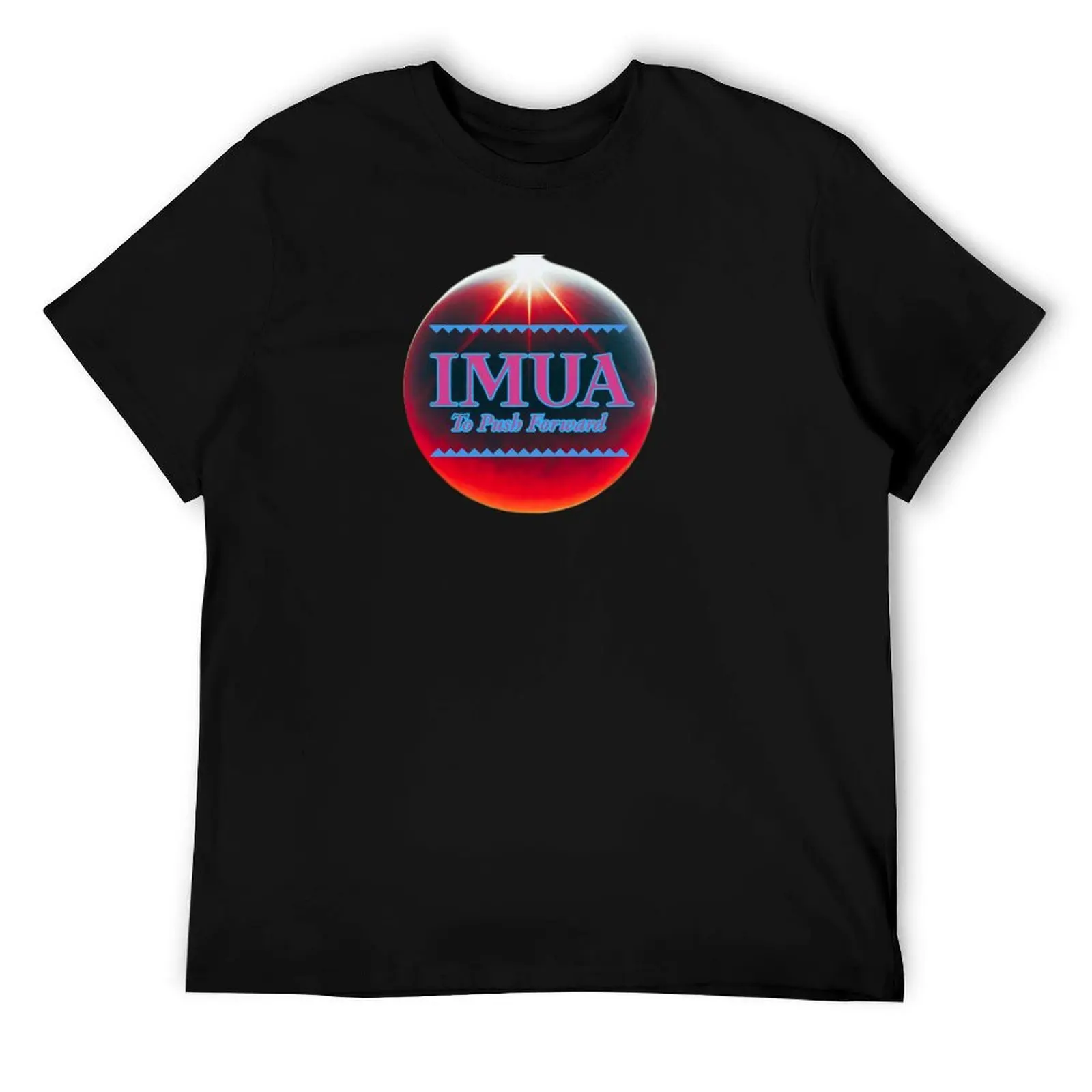 

IMUA - To Push Forward - Eclipse T-Shirt cotton t shirt man man t shirt designer T-Shirt