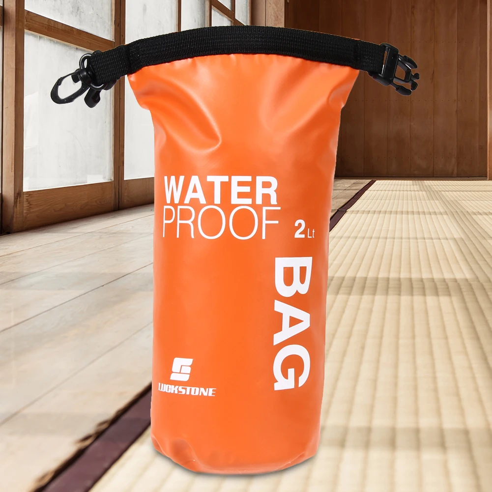 

Orange Floating Storage Bag Lightweight and Splashproof Ideal for Outdoor Sports and Water Adventures