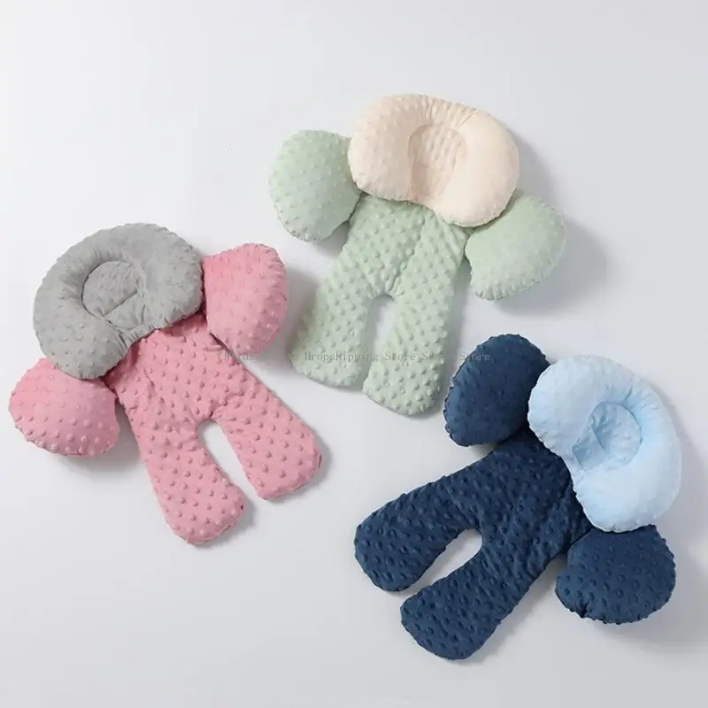 Trẻ sơ sinh Ghế ngồi đệm Chèn Pad Cung cấp toàn bộ cơ thể cho trẻ sơ sinh Trăm xe sơ sinh Thảm ghế với gối phù hợp