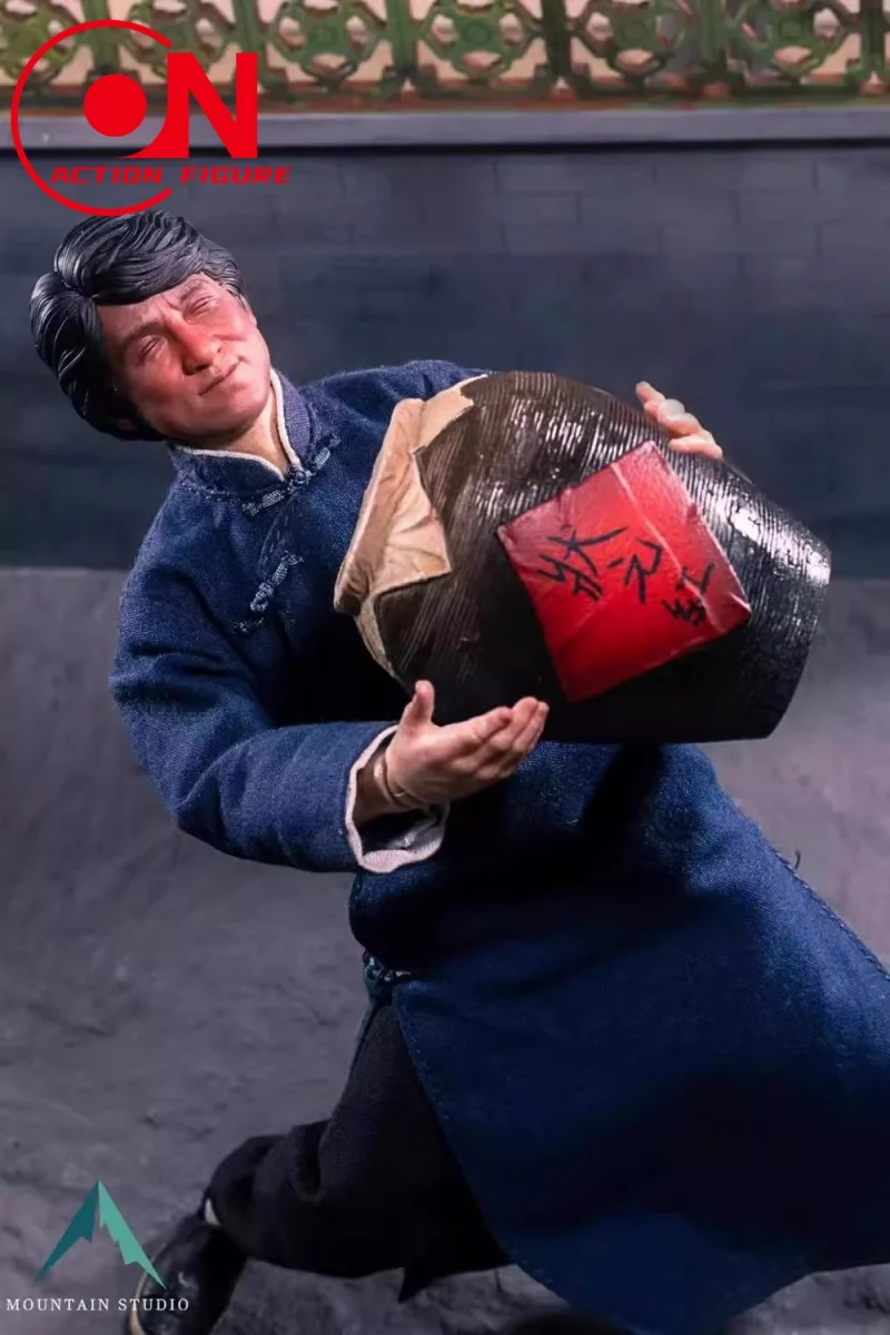 Mountain Studio 1/12 مقياس الكونغ فو ستار عمل الشكل مجموعة كاملة 6 "ذكر الجندي عمل نموذج لجسم