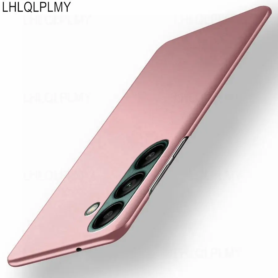 luxury Matte Back Ultra Thin Case For Samsung Galaxy A54 5G A24 A35 A55 S24 Plus S23 FE A16 A 24 54 35 55 Hard PC Cover Shell