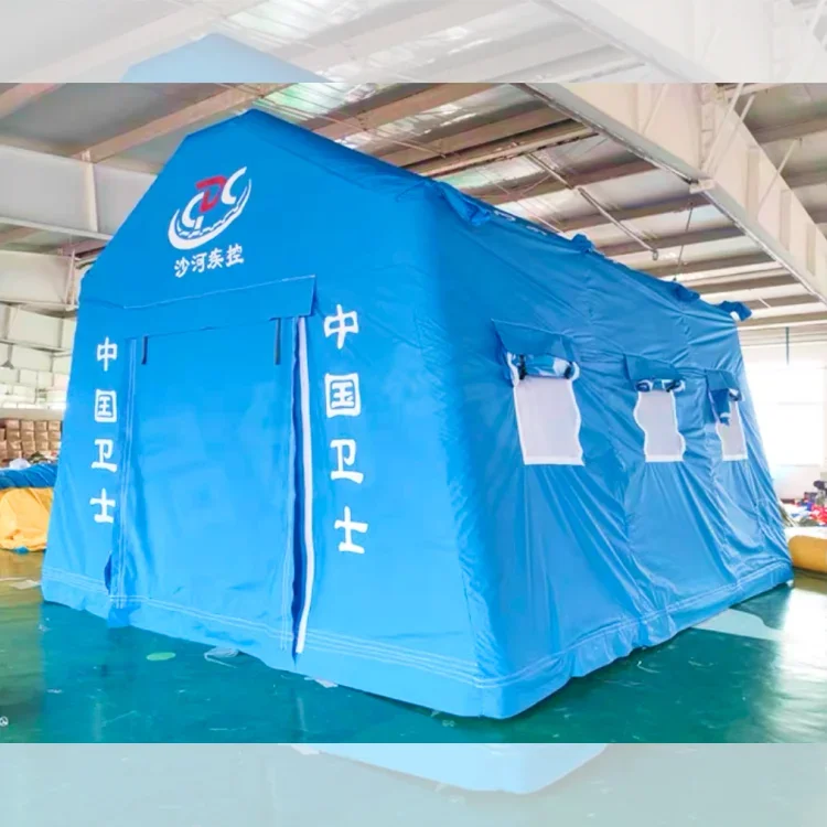 Waterproof Outdoor Rescue Disaster Relief Medical Fire Service Big Size Command Inflatable Emergency Tent