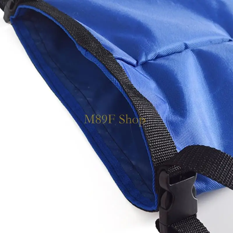 M89F Wheelchair Mounted Oxygen Holder Heavy Duty PE Fabric Oxygen Containers