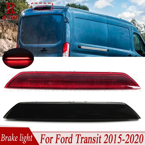 Imagen 1 del producto Tercera luz de freno LED de montaje alto, tercera lámpara de freno para Ford Transit Tourneo 2015 2016 2017-2020 1899968 1821327 185817   BK3Z13466A