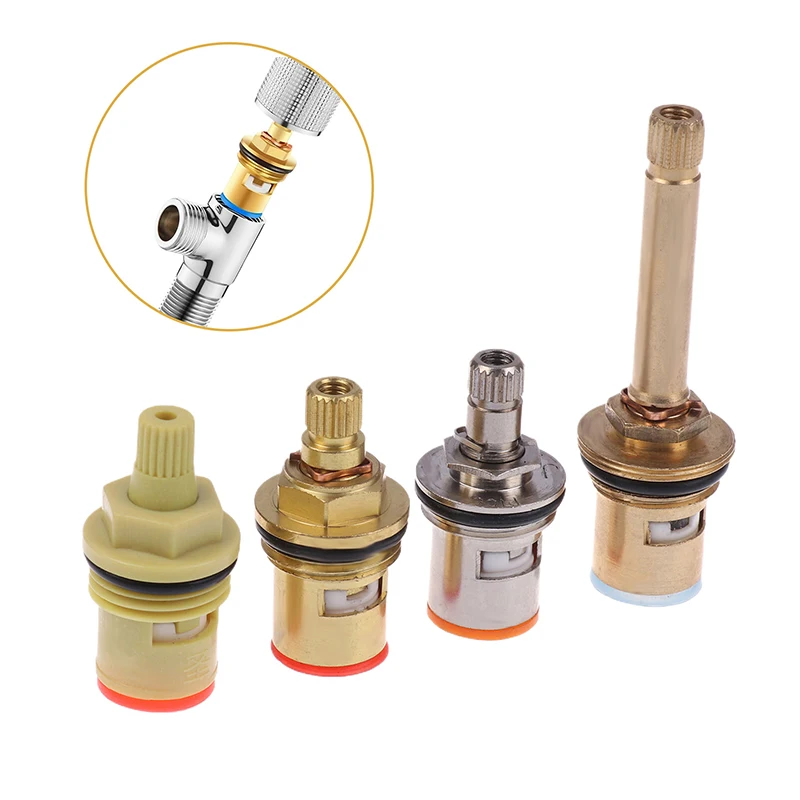 1PC Universal Replacement Tap Inner Valve Kitchen Home Faucet Cartridges Bathroom Fixture Faucet Copper Valve Core