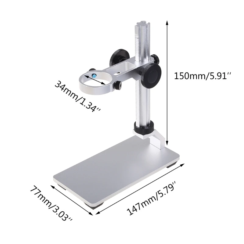 Aluminum Alloy Raising Lowering Stage, Up and Down Support Table Stand