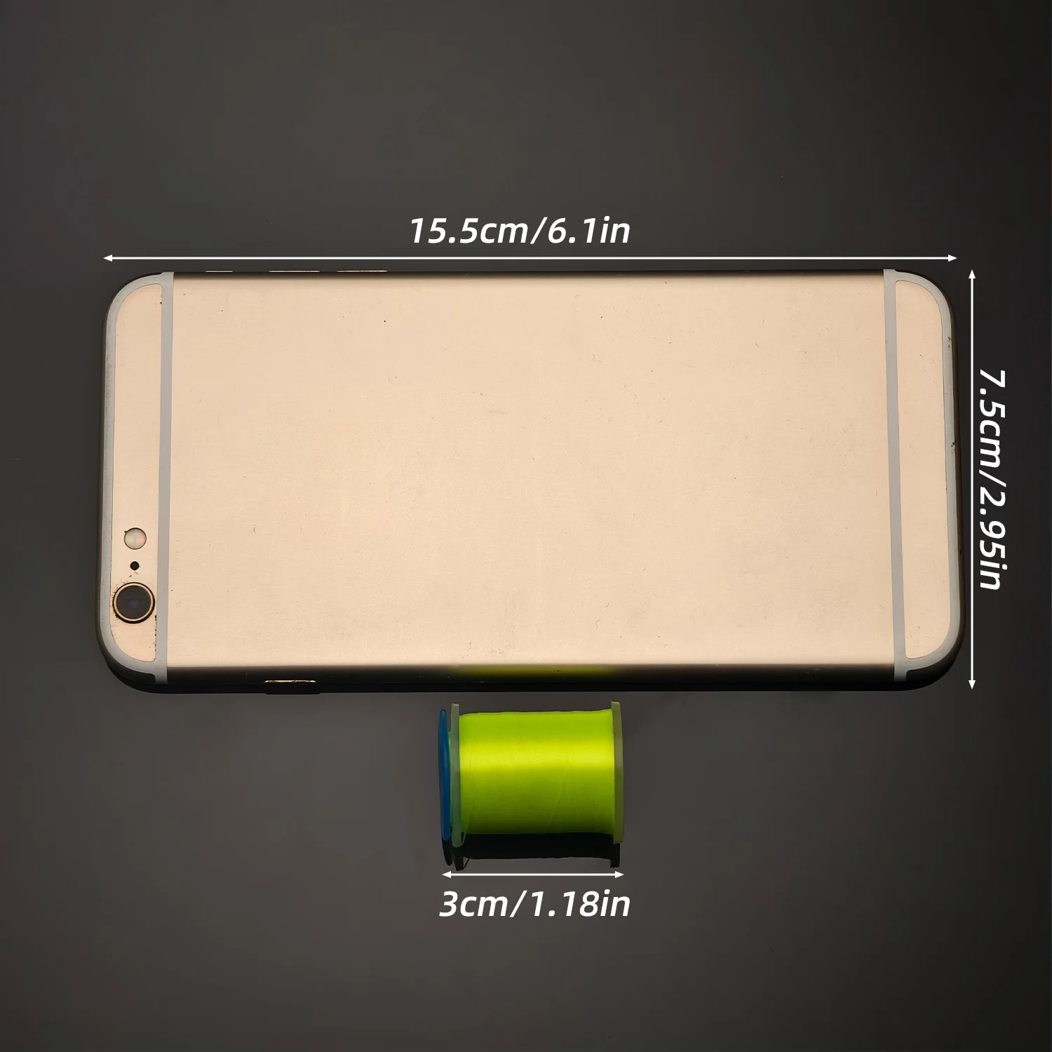 ANFS 6 قطع من خيوط ربط الذبابة بتصميم متنوع، مادة ألياف ربط الذبابة، 3 قطع ليلاً مع 3 قطع تتوهج تحت الأشعة فوق البنفسجية، أفضل هدية للصياد #6