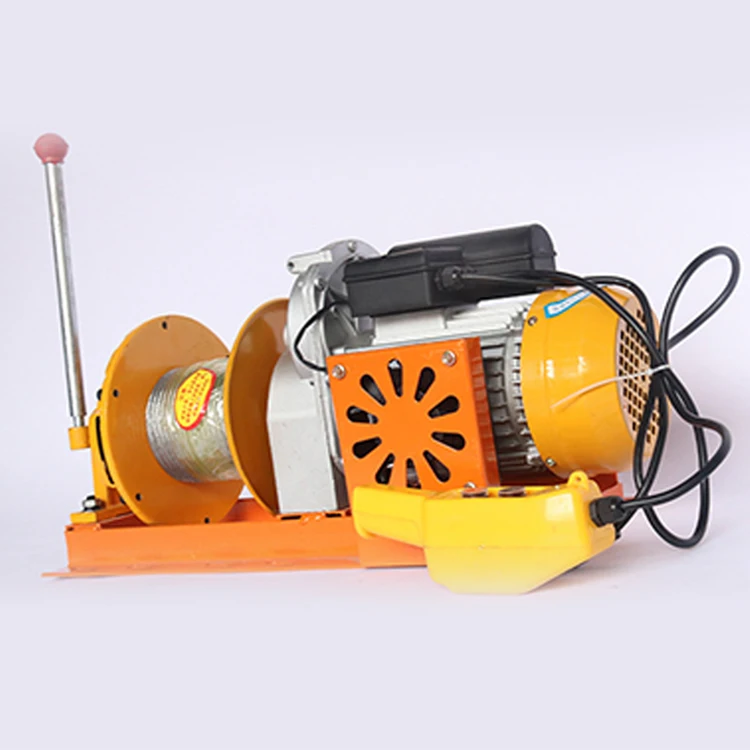 China Factory Multifunctional Hoist 220v Wire Rope Electric Hoist With Clutch Crane Electric Winch