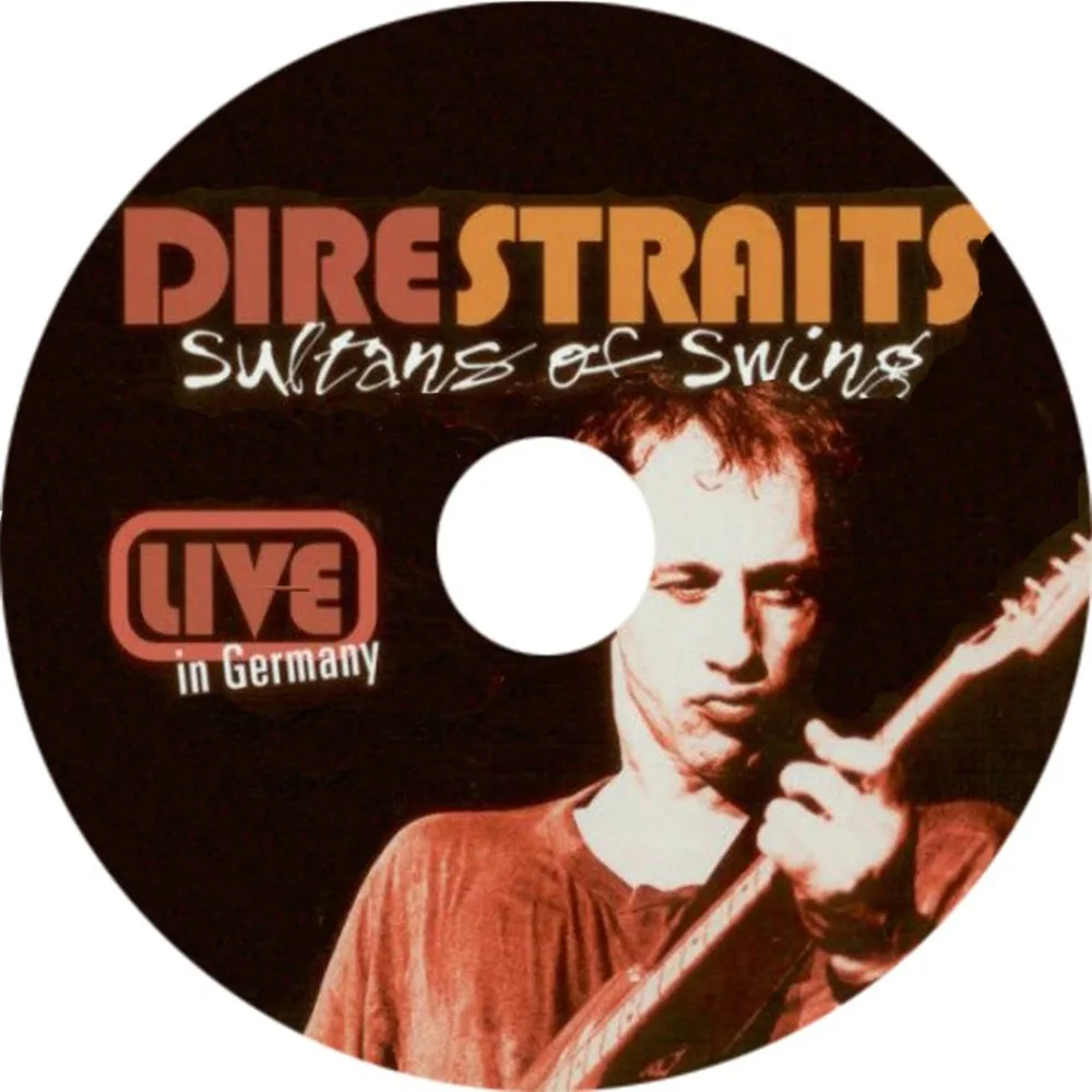 Dire Straits Sultan's Swing, CD de Música ao Vivo da Alemanha com Qualidade de Som Sem Perda