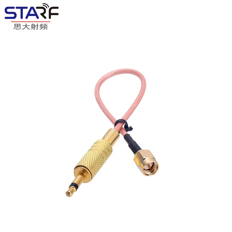 SMA Male to 3.5 Mono Male Decoder Adapter RG316 Antenna Coaxial Cable Extension Cable