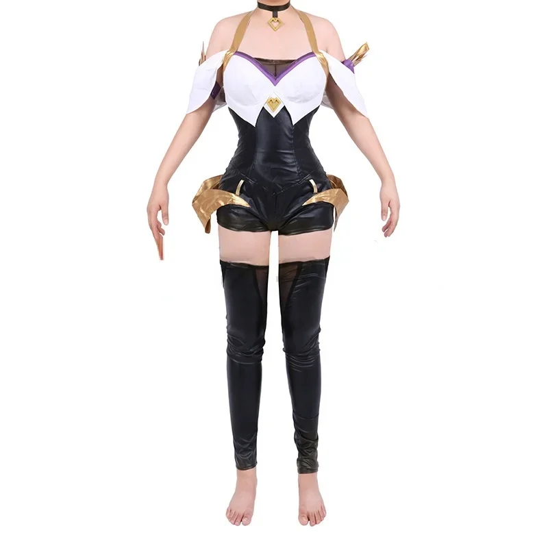 Spiel lol Geist Blüte ahri cosplay kda enges Kostüm sexy Mädchen Anime Kleid Overalls Party Halloween Anzüge Perücke Ohren