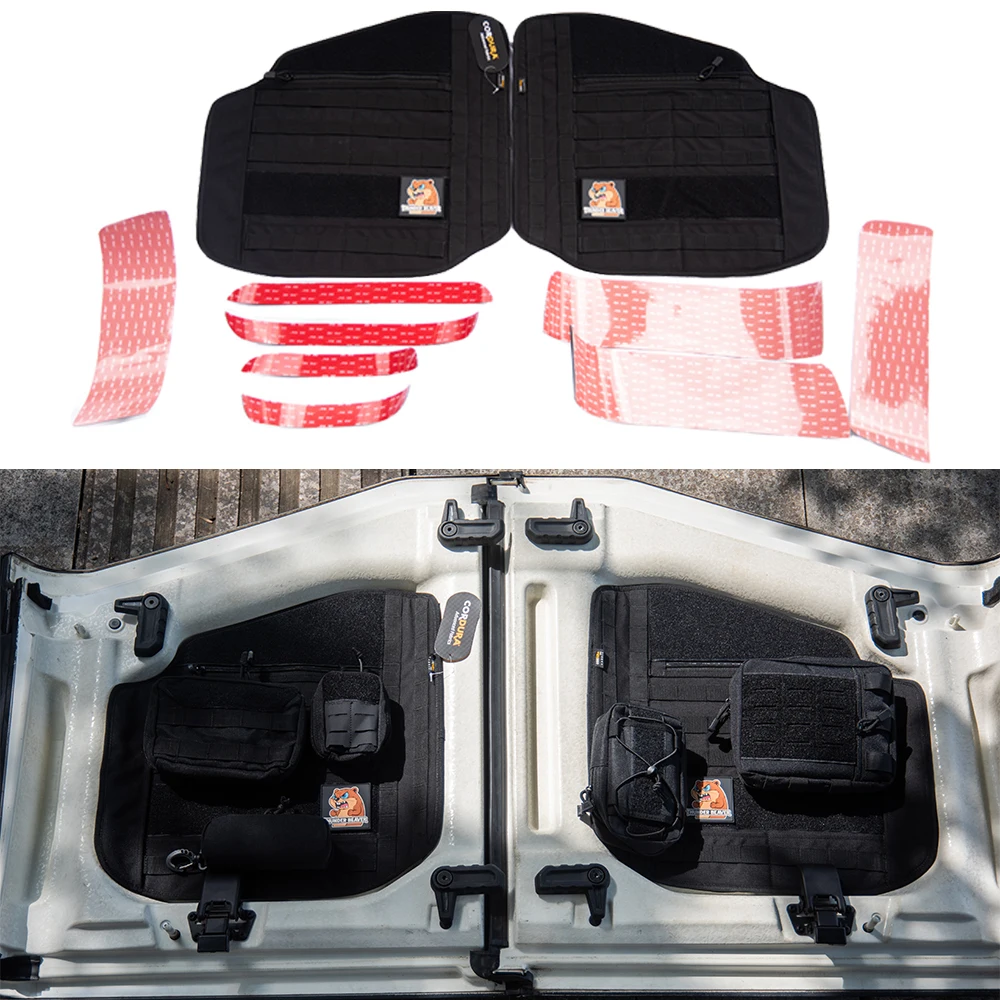 

Одна пара Lantsun JL1335 нейлоновый материал, автомобильная сумка на крышу для джипа, Wrangler JL JT