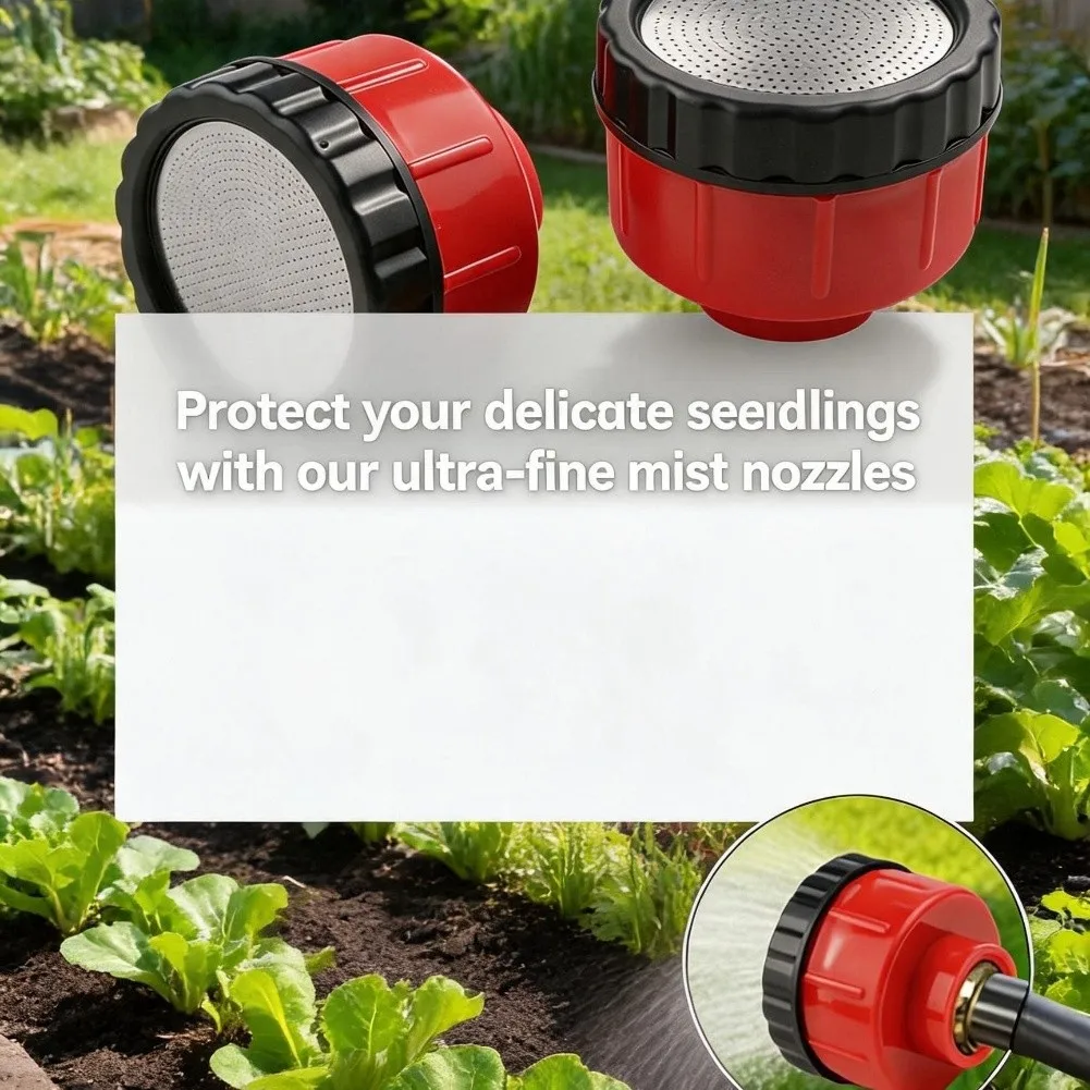 Fine Spray Irrigation Nozzle for Greenhouse Use Featuring PP Material Construction and Interchangeable 400 2000 Mesh Components