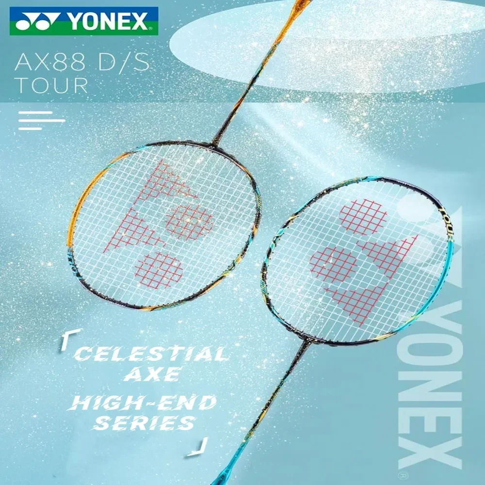 Yonex-YY Badminton Racket, AX NF, High-end Advanced Series, AX99 Pro, AX88D Pro, AX88S Pro,Carbon Fiber, Offensive, Professional