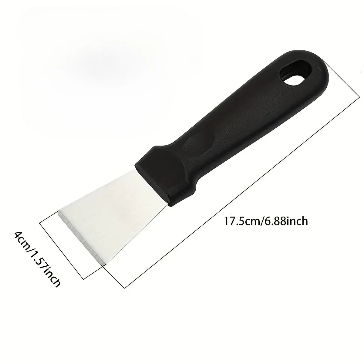 Stainless Steel Scraper Multi Use Tool for Removing Labels Stickers Paint from Glass Stovetop Adhesive Cleaner Kitchen Gadget image 4