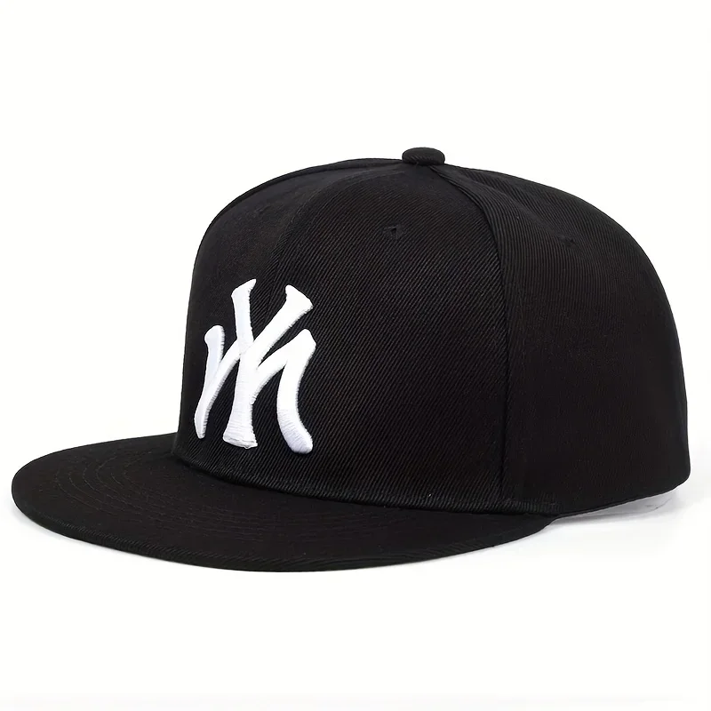 Cappelli hip-hop unisex MY Letter ricamati Primavera e autunno Cappellini da baseball casual sportivi regolabili per esterni Cappello per protezione solare