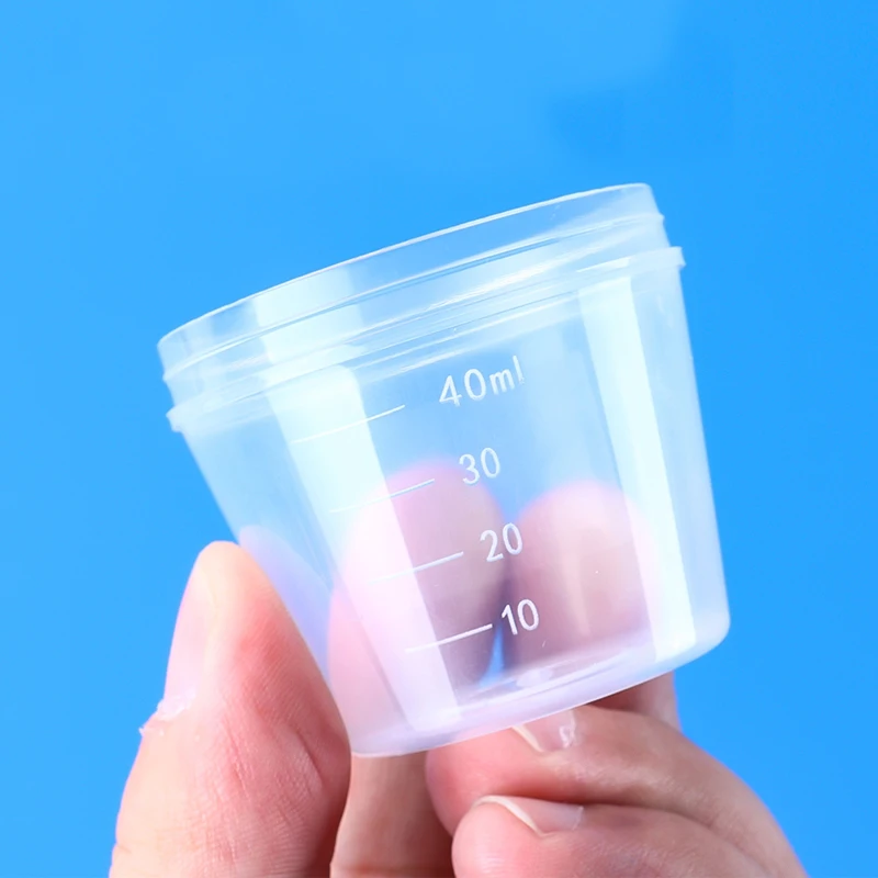 40ml Specimen Cups with Lids,Urine / Pee Cup,Sample Containers,disposable sampling cup ,Leak Proof Lid,Plastic lab specimen cup