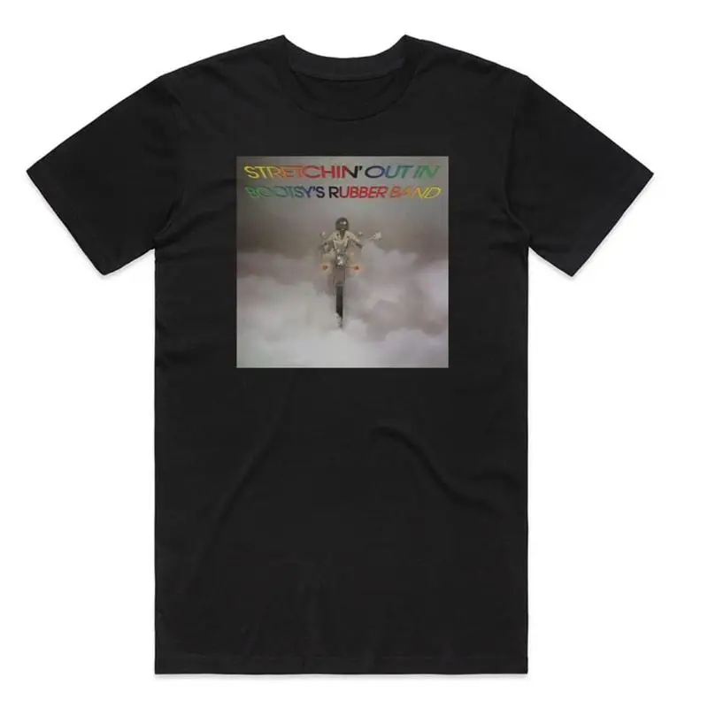 Bootsy Collins Bootsys Rubber Band Stretchin Out In Album T shirt size S 5XL