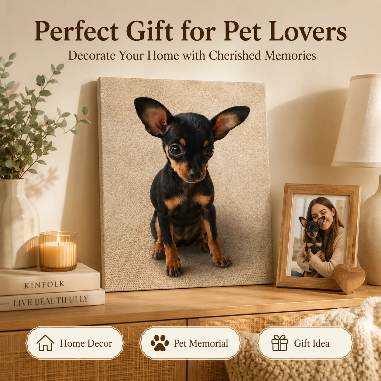 Индивидуальный портрет питомца – обзор и цена Home Textiles Photos