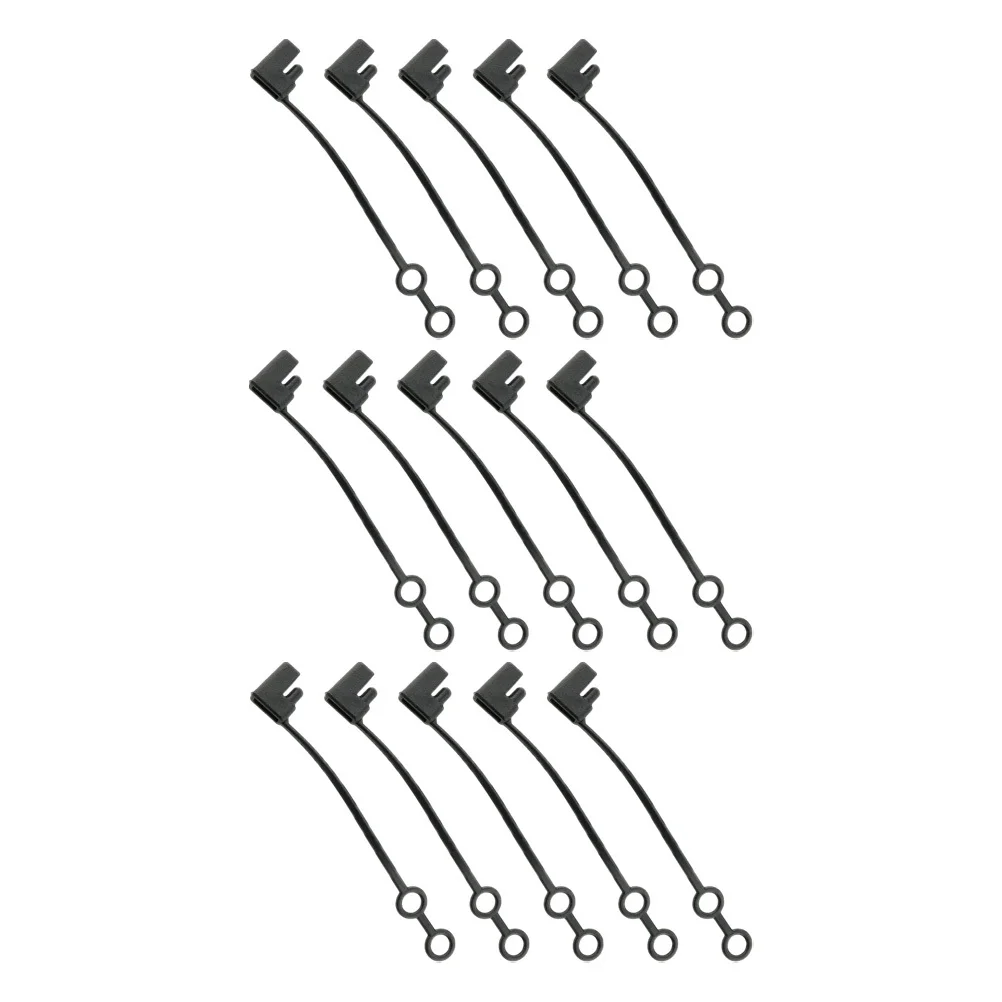 

15Pcs Sae Dustproof Cover Waterproof Caps Replacement Two Pin Plugs for Automotive Motorcycle Boat Extension Cable Protective