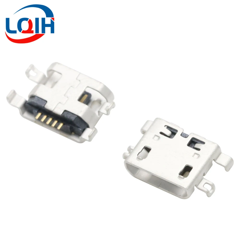 10 шт., 4 контакта, USB Type-B