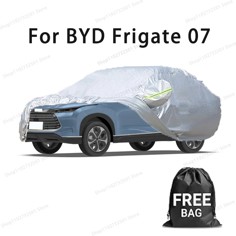 

Car cover For BYD Frigate 07 Full cover Waterproof sun protection cover Scratch resistant cars accessories