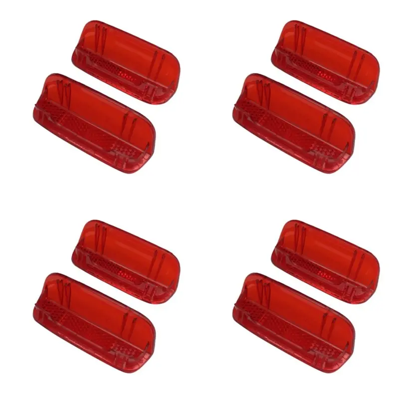 Ingenious-8Pc Interior Door Panel Light Lamp Lense Reflector Red 1KD947419 Fit For Passat B6 B7 CC Jetta MK5 MK6 Golf MK6