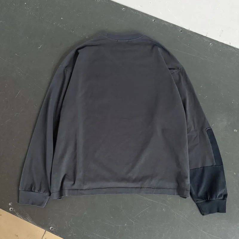 2026ss High Street Long Sleeve T-Shirt Letters Logo Print Breathable Round Neck Graphic Tee Tops