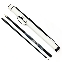 1/2-PC Billiard Pool Carbon cue with Case Set Kit