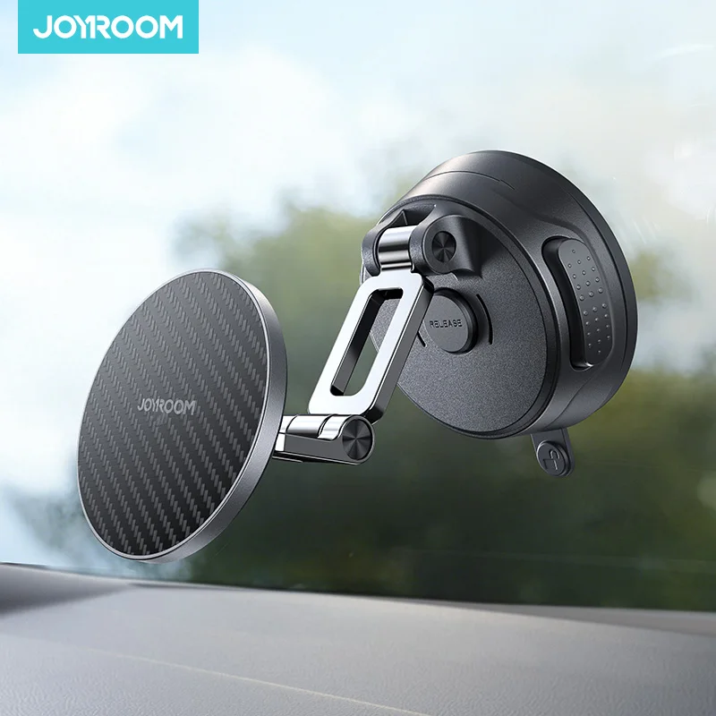 

Магнитный автомобильный держатель для телефона Joyroom, универсальный держатель на присоске для приборной панели и лобового стекла