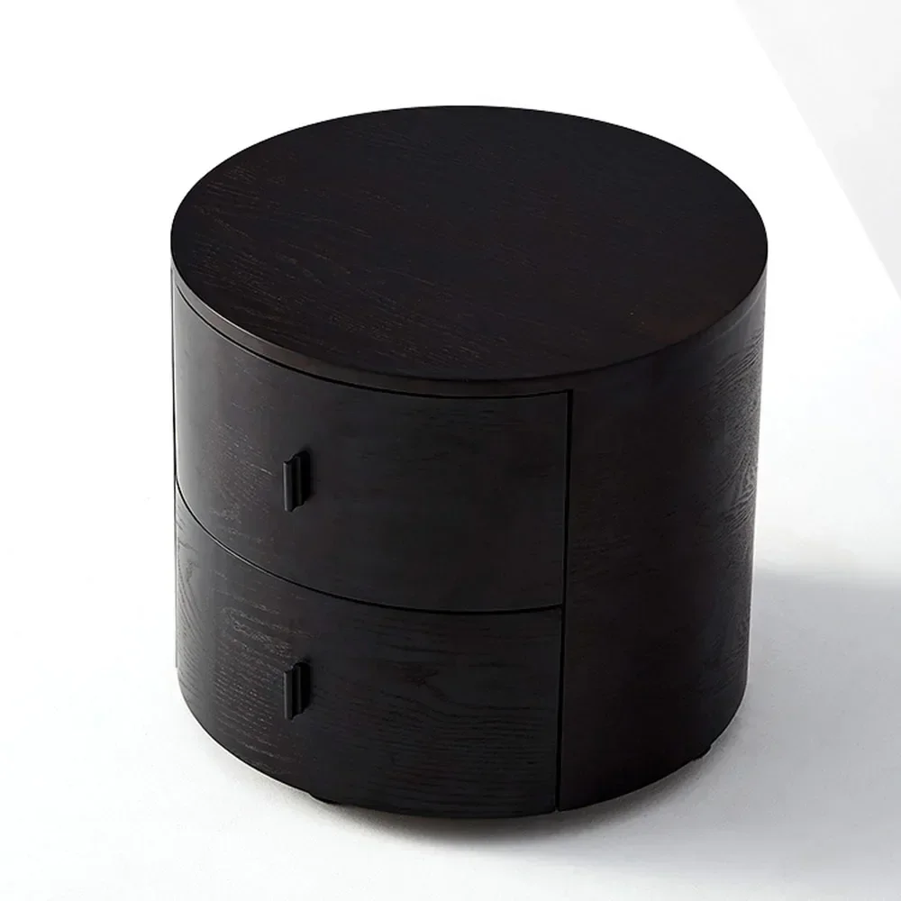 

Drawers Italian Nightstands Minimalist Storage Cute Round Nightstands Design Kawaii Aesthetic Men Nachttisch Home Furniture