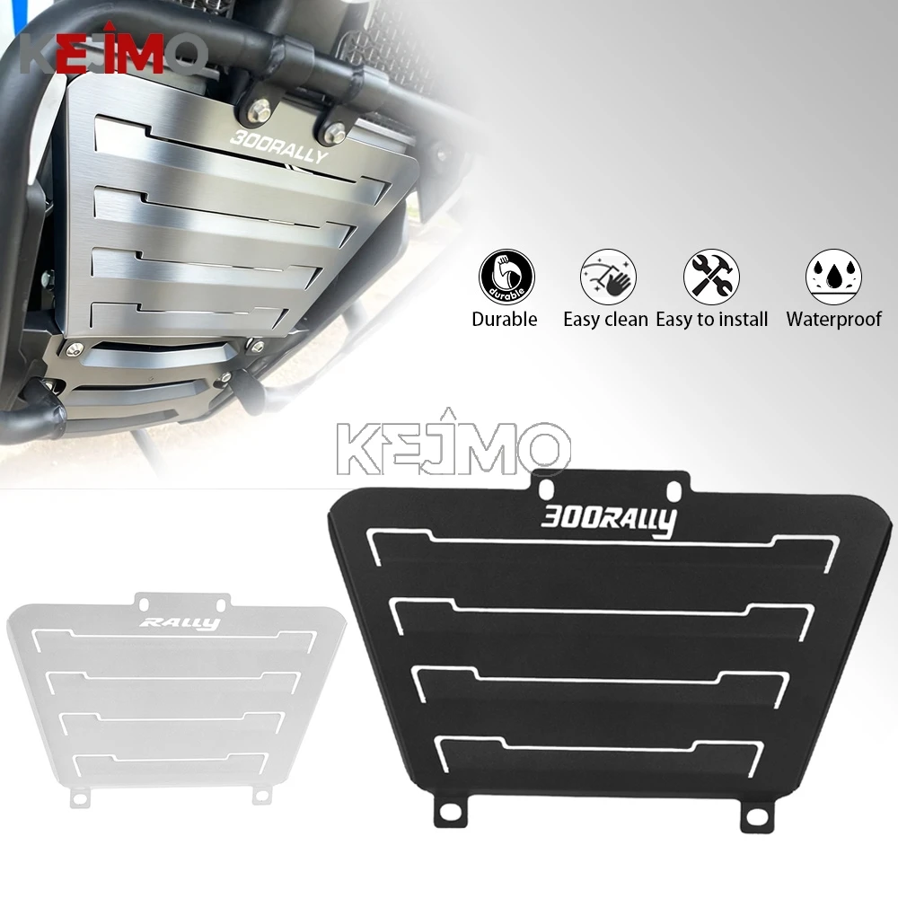 

2023 2024 2025 For Voge Valico 300 Rally 300 RALLY 300 Motorcycle Engine Cover Protector Flap Radiator Guard Protection Aluminum