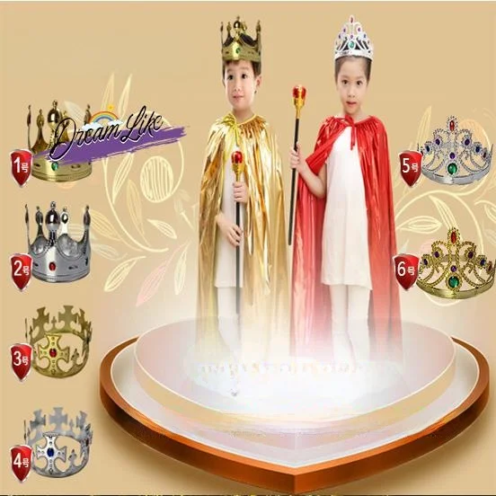 Costume da strega per bambini, mantello da spettacolo teatrale, mantello da principe, per festival di sei uno dei più piccoli