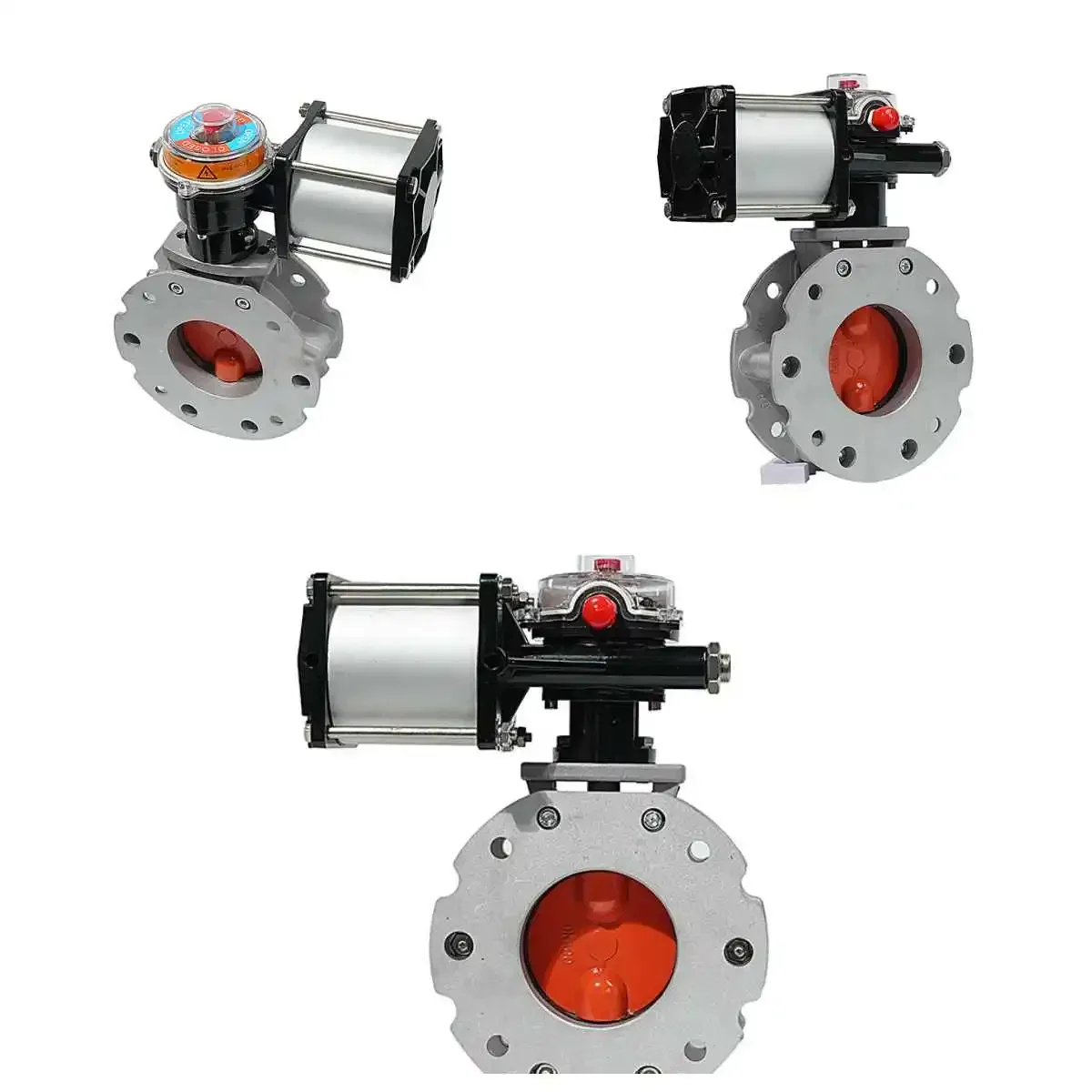 

Yeke DN50mm-DN300mm Spring Returned Wafer Pneumatic Butterfly Valve Air Actuated Butterfly Valve EPDM Seat