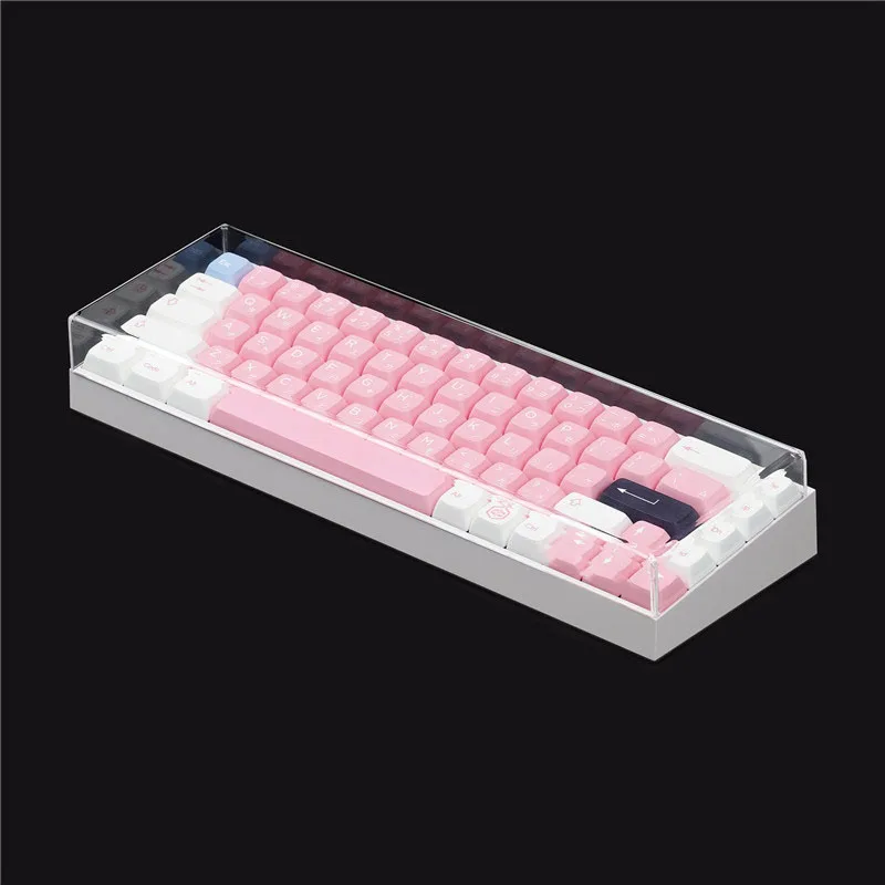 68 Key Mechanical Keyboard Acrylic Dust Cover Keyboard Cover Compatible NJ68 RK68 F12 FL680 D65 KBD67 TOFU65 65% Layout