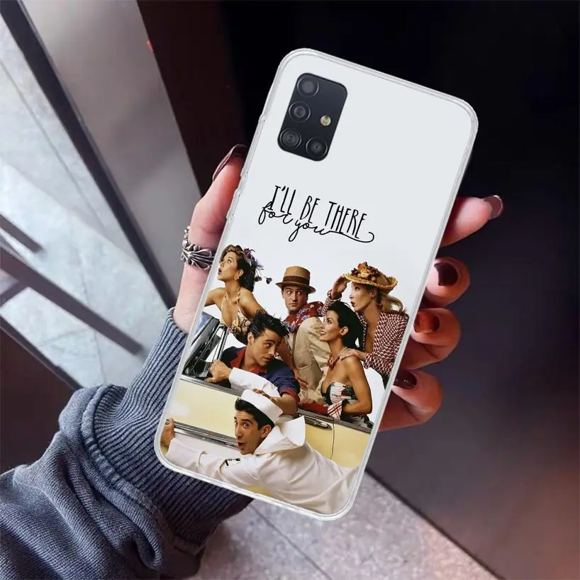 Friends Tv Show Funny Family Phone Case for Samsung Galaxy A51 A71 A41 A31 A21S A11 A01 A50S A70 A40 A30S A20E A20S A10S A6 A7 A