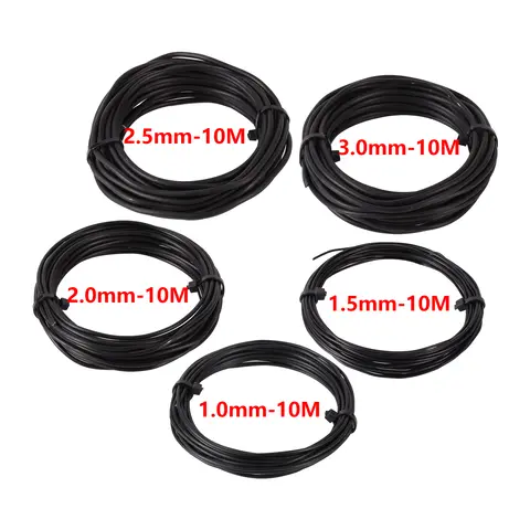 10 m bonsaitrådar av aluminium för bonsaiträning, modellering, fruktträdgårds- och trädgårdsredskap, växt-DIY-formtillbehör, 1 mm-3 mm, hemmabruk 10 best sales bonsai-frö - №3