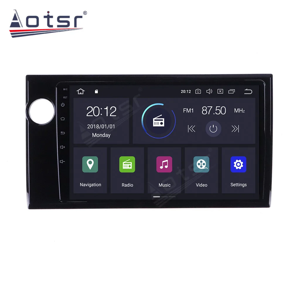 Aotsr Car GPS Navigation Auto Stereo android radio 6+128G Android 10 For Honda BRV Left Rudder Car Multimedia Player