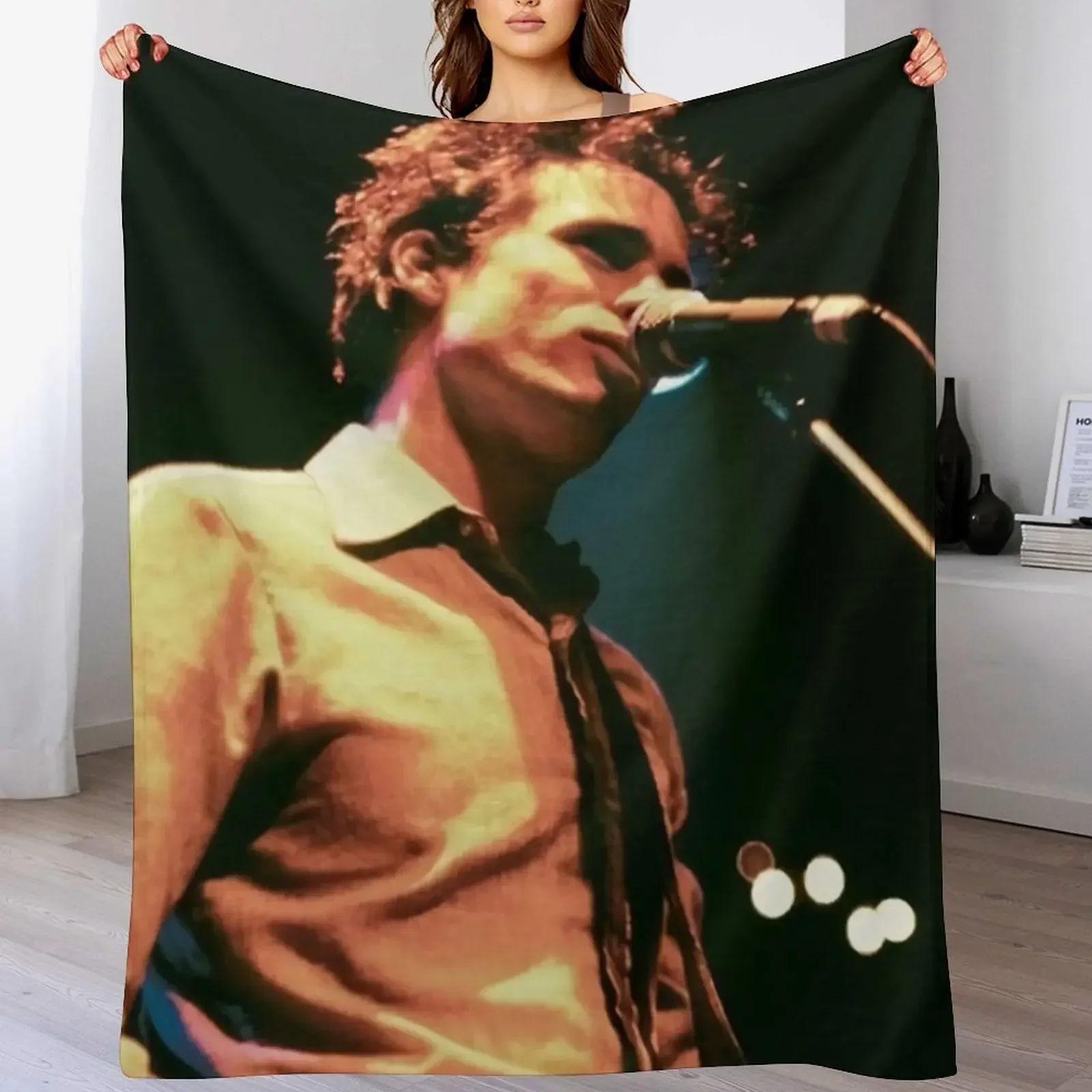 

First Concert Buckley Throw Blanket Cute Plaid christmas decoration Cute Sofas Blankets