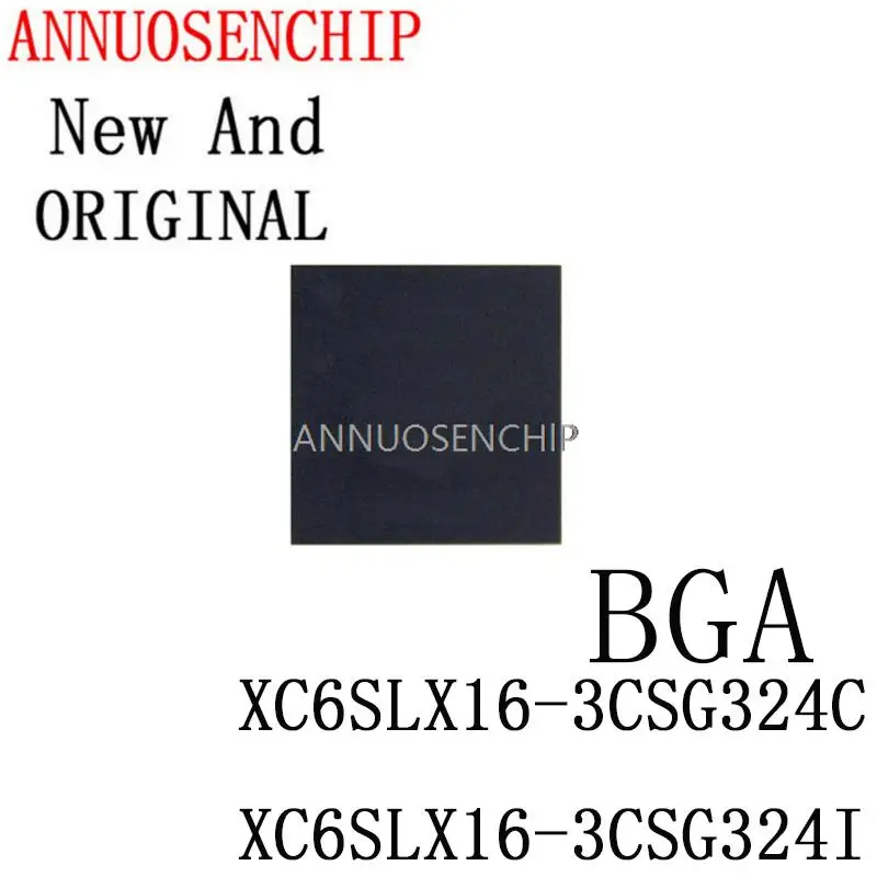 

1PCS New And Original BGA324 Circuits (ICs) Embedded - FPGAs (Field Programmable Gate Array) XC6SLX16-3CSG324C XC6SLX16-3CSG324I