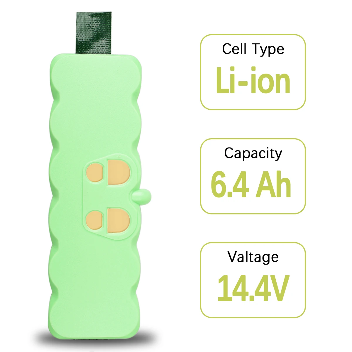 6400mAh 14.4V Battery For iRobot Roomba Vacuum Cleaner 500 510 530 570 580 600 630 650 700 780 790 900 800 Series 895 891 890