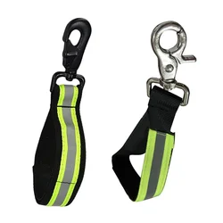 Portable Firefighter Glove Strap Turnout Gear Reflective Work Glove Strap Heavy Duty Tool for Welding Gloves Accessories