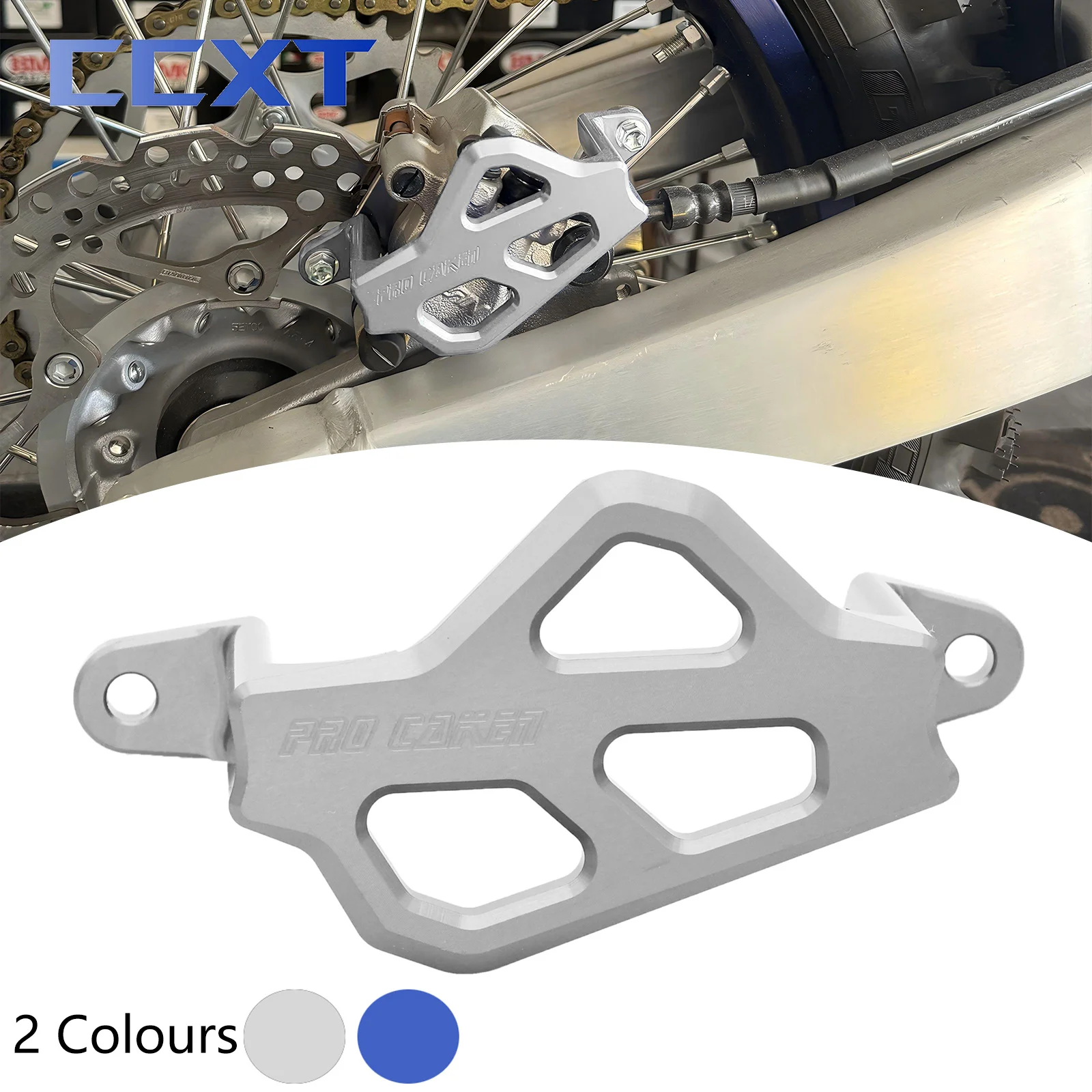 

Motorcycle Rear Brake Caliper Guard Protector Cover For Yamaha YZ250F YZ250 YZ250FX YZ450FX YZ450F MONSTER 50TH 2021-2023 2024