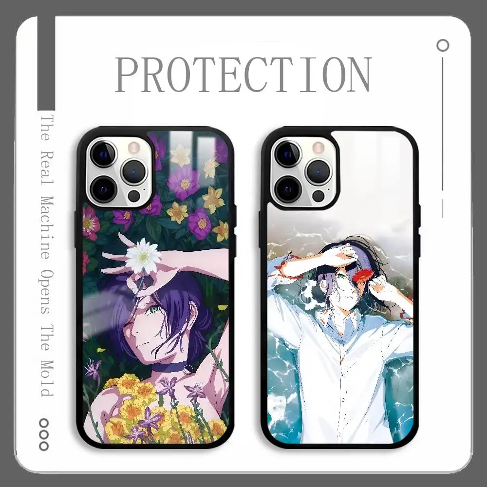 

C-Chainsaw Man The Movie Reze Arc Phone Case For IPhone 16 15 14 13 12 11 Pro Max Plus Mini Magnetic Magsafe Wireless Charging